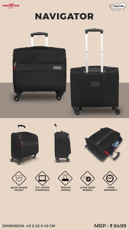 NAVIGATOR – Laptop Overnighter Cabin Trolley